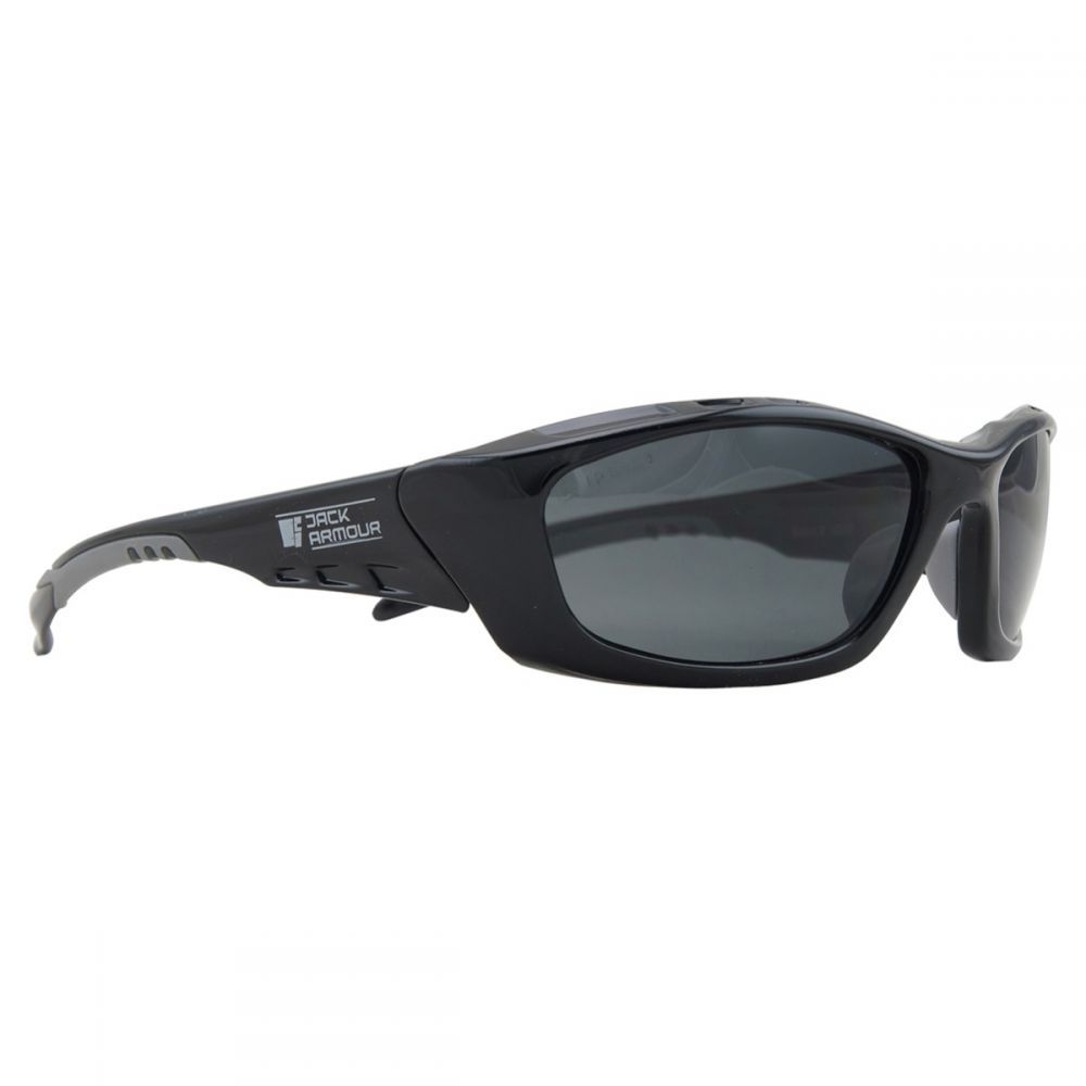 Summit Safety Glasses - Black Frame Polarised Lens