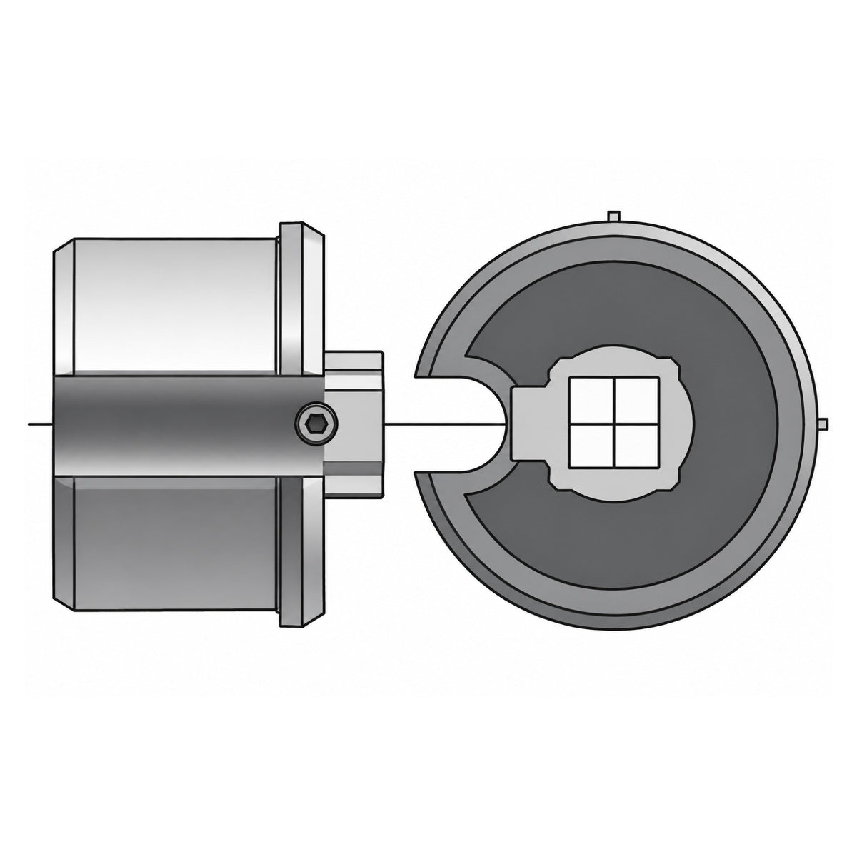 Somfy PLUG END Ø 63 WITHOUT SHAFT | Pre-Order