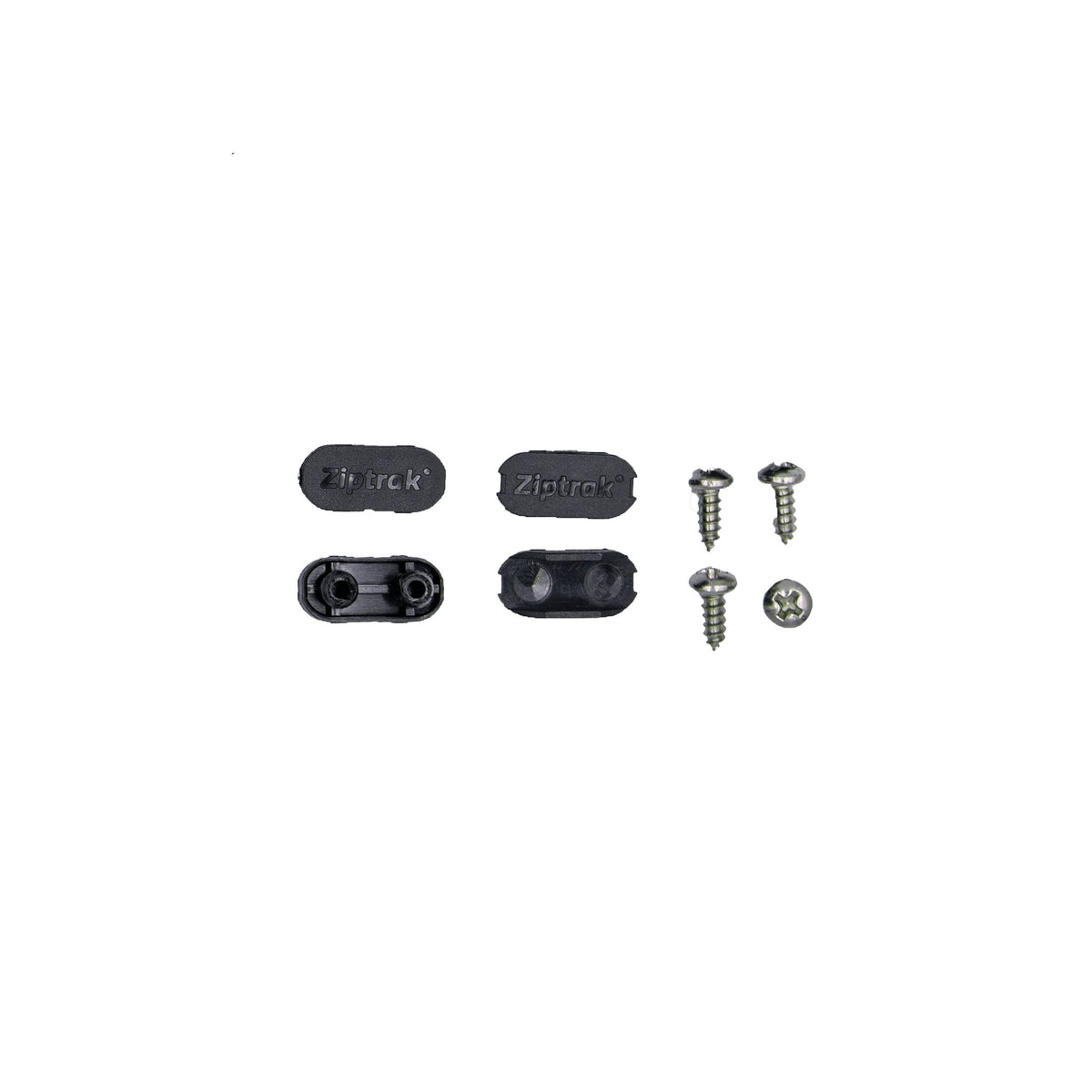 Ziptrak® Fabric Clamp Plugs & Screws for Streamline / XHD Bottom Bar – 2 Sets (1 Blind)