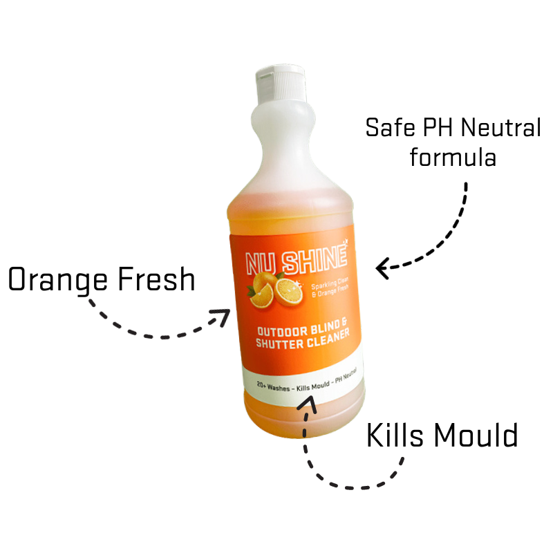 NU SHINE Outdoor Blind Cleaner
