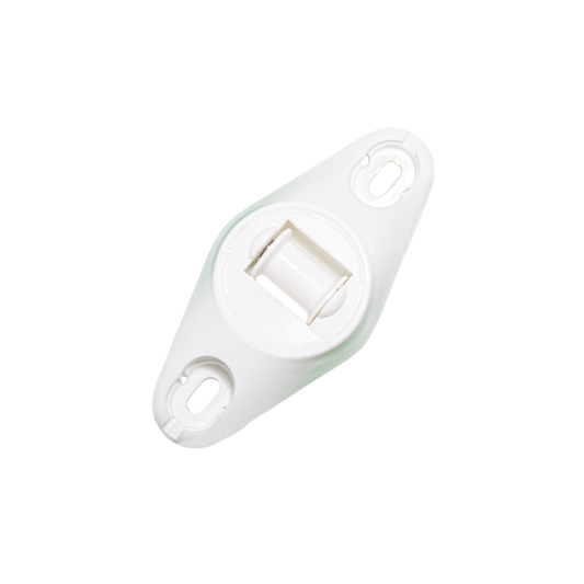 INSERT ROLLER used to guide the manual winder strap into a wall - Colour White.