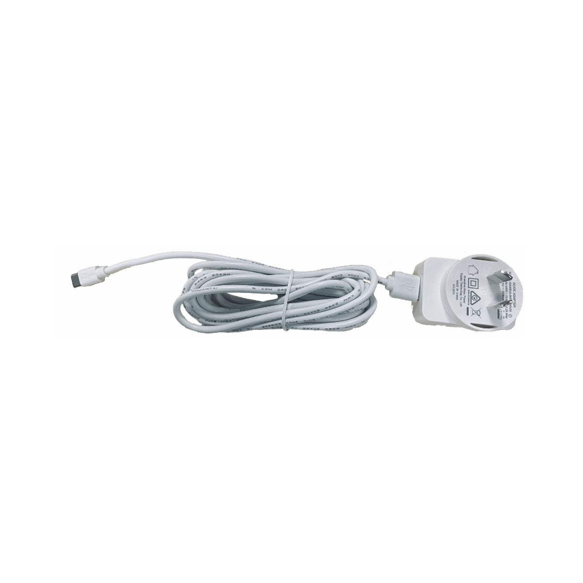 Alpha ALDC 5V USB-C Charger with 3m Cable – for WSERD30-B Motors
