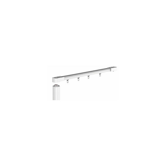 Alpha CMAT Motorised Aluminium Curtain Track – White, 6m