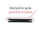 Wool Pile For Guide (each)