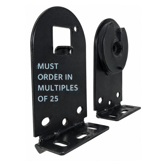 Somfy 10MM BRACKETS BLACK *NO DISCOUNT* FOR ALTUS 28 WF RTS | Pre-Order