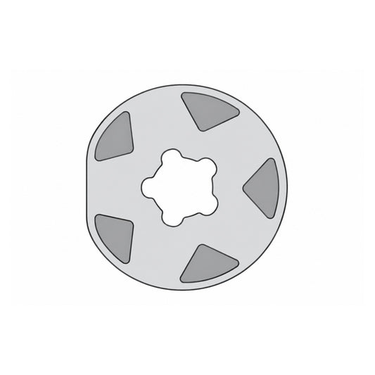 Somfy WHEEL ALUMINIUM Ø 102 x 2mm ROUND TUBE | Pre-Order