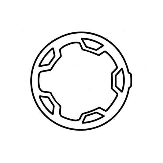 Somfy WHEEL Ø 50mm WITH EXTERNAL KEYWAY | Pre-Order