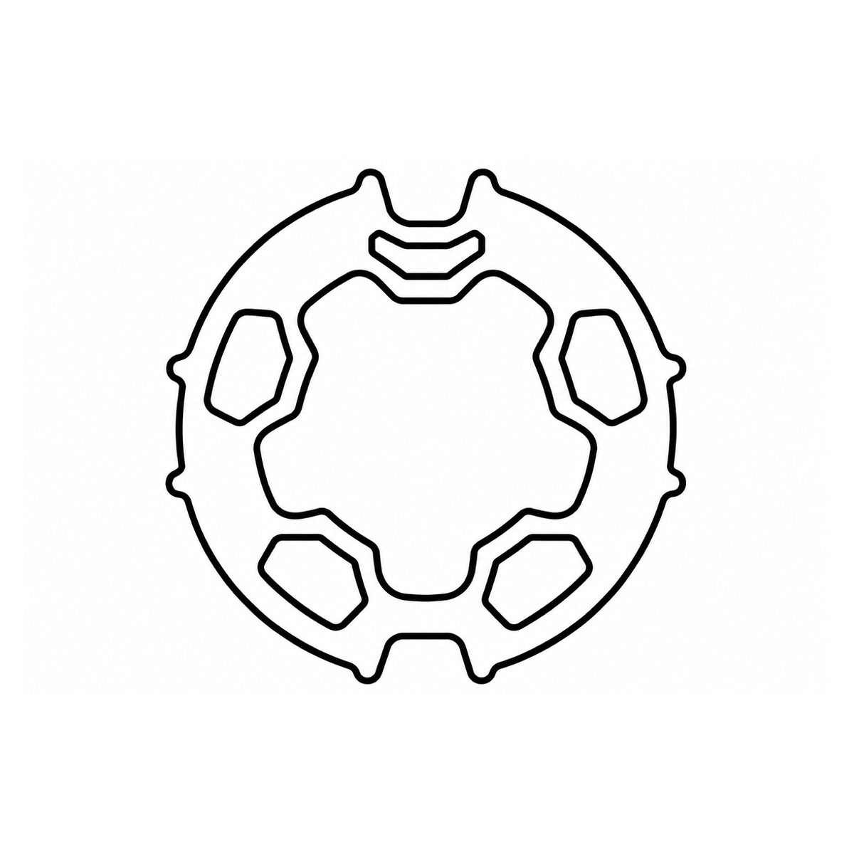 Somfy LT50 WHEEL FOR TUBE D62 | Pre-Order
