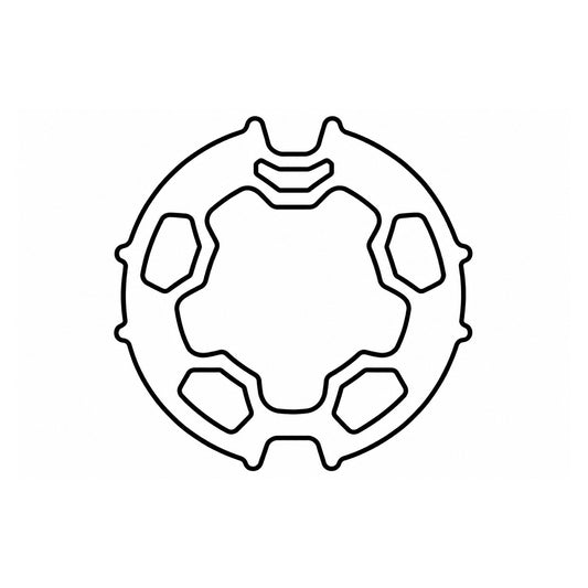 Somfy LT50 WHEEL FOR TUBE D62 | Pre-Order