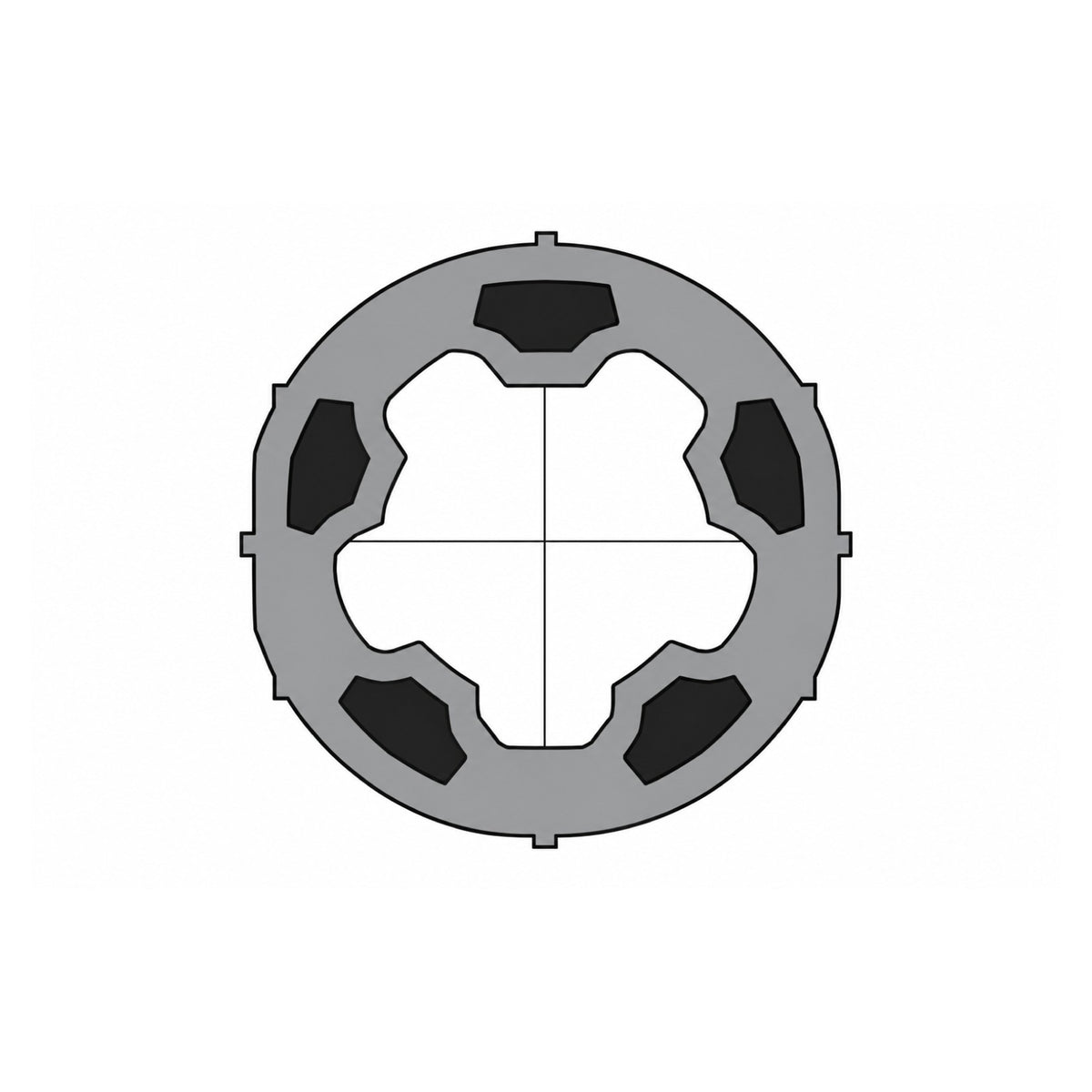 Somfy WHEEL Ø 60 x 1.5mm ROUND TUBE | Pre-Order