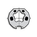 Somfy WHEEL Ø 70mm ALUM. KEYWAY Perma, HD, Turnils | Pre-Order