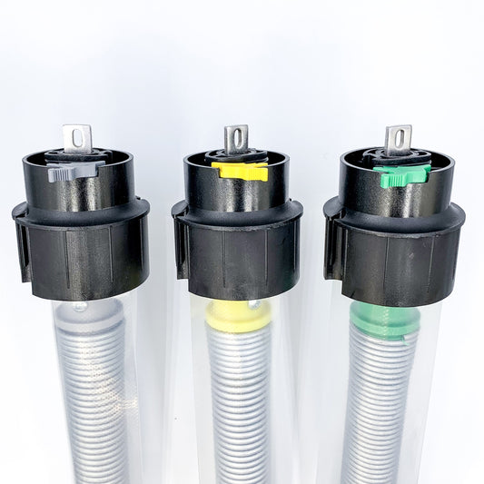 Ziptrak SuperSprings with coloured locking pawls