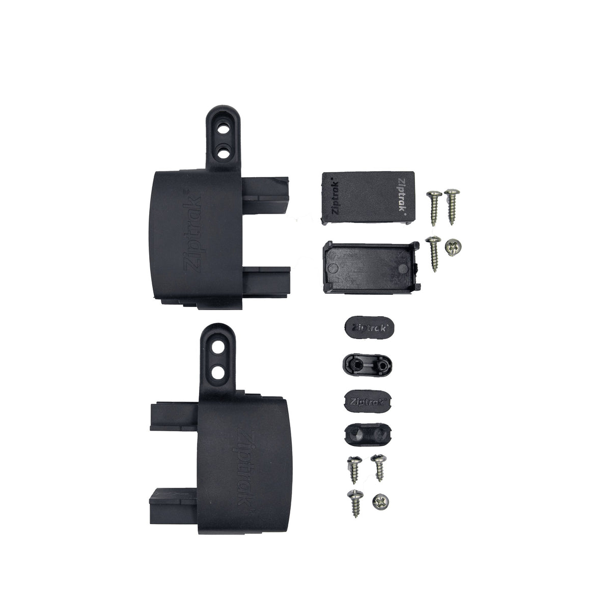 Ziptrak® Streamline Bottom Bar Guides for Motorised Blinds – Pair