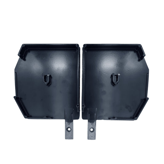 Ziptrak 175mm Traditional pelmet end plates