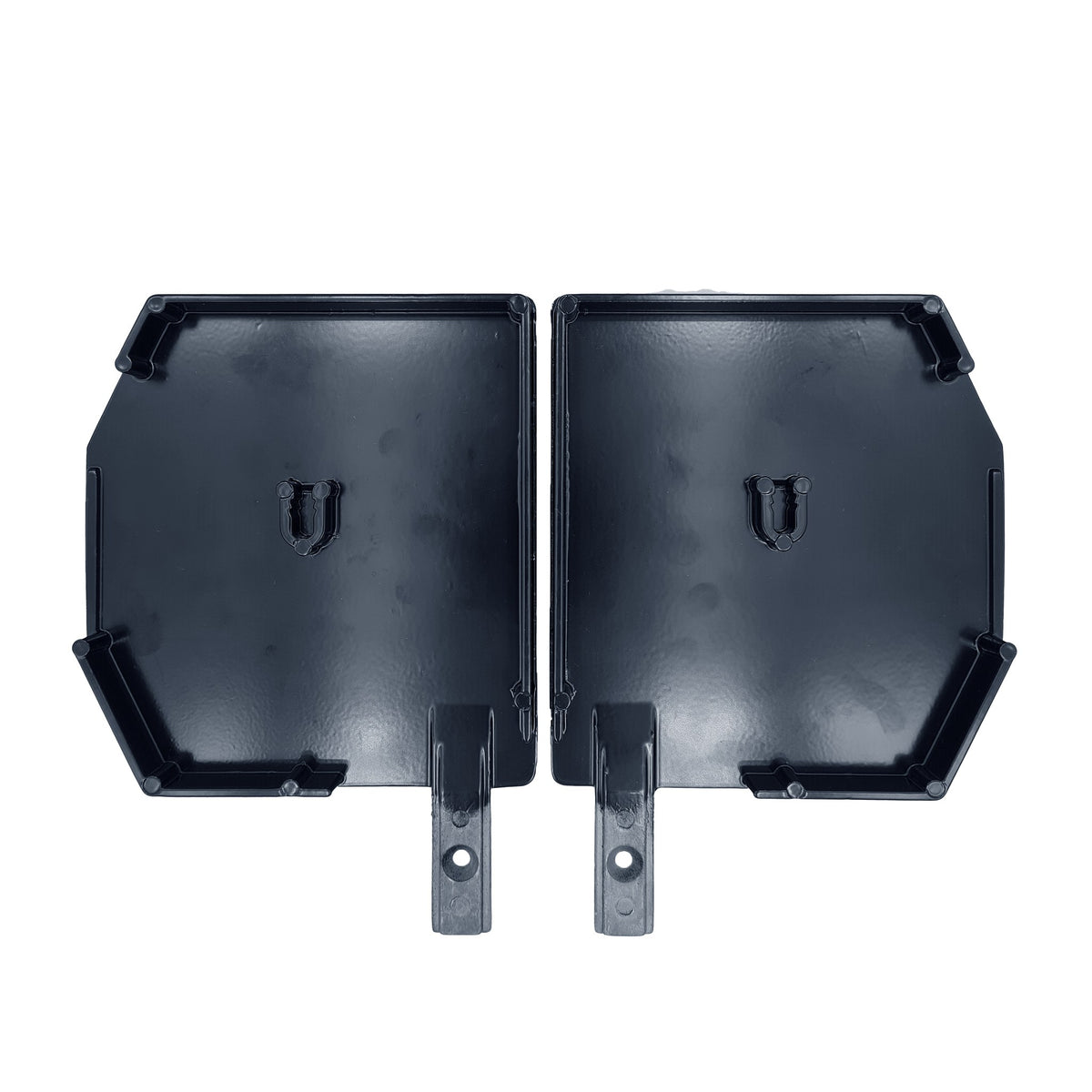 Ziptrak 175mm Traditional pelmet end plates, second view