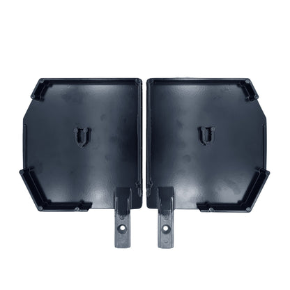 Ziptrak 175mm Traditional pelmet end plates, second view