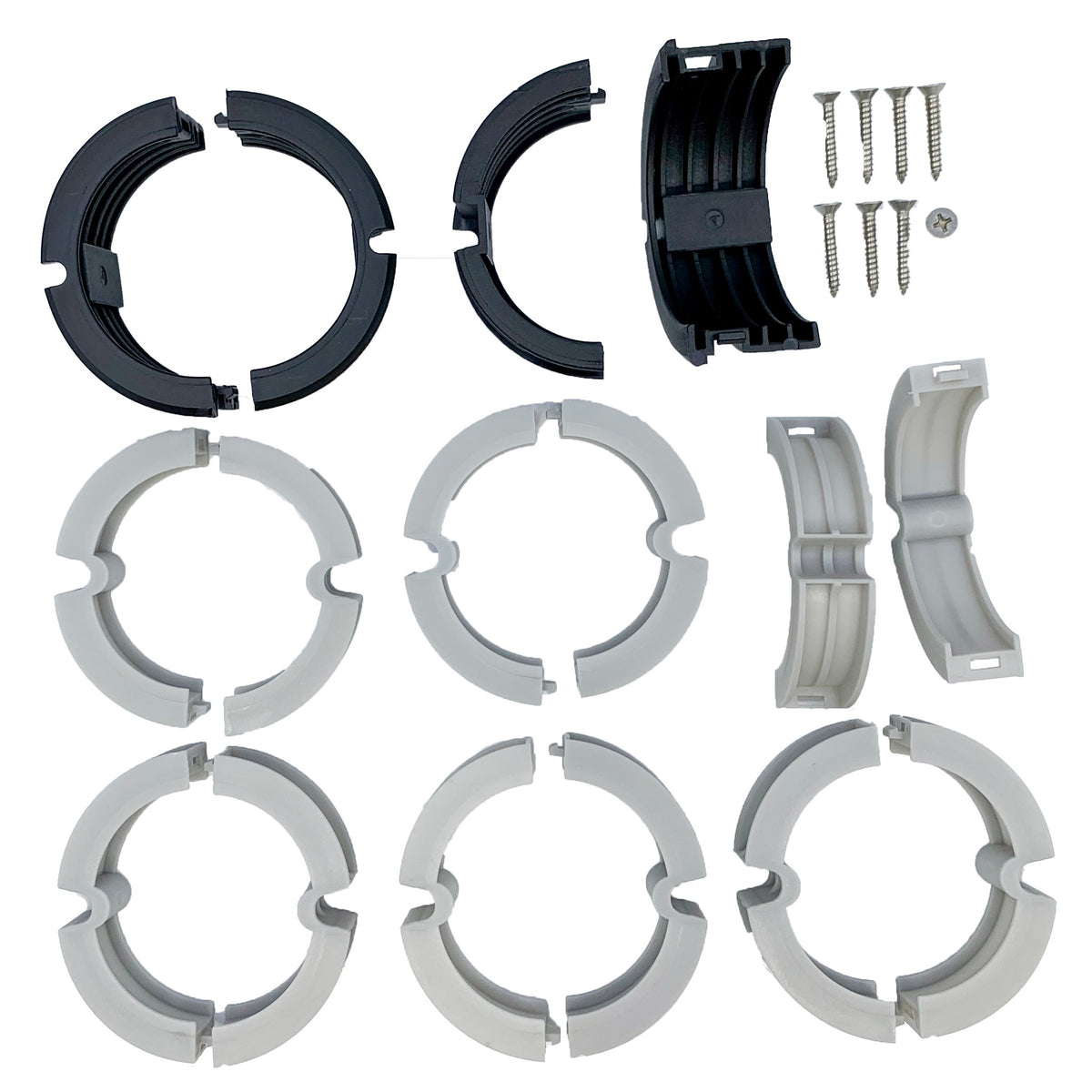 Ziptrak® 86mm / 93mm Keyway Tube Adaptor Set for SuperSprings