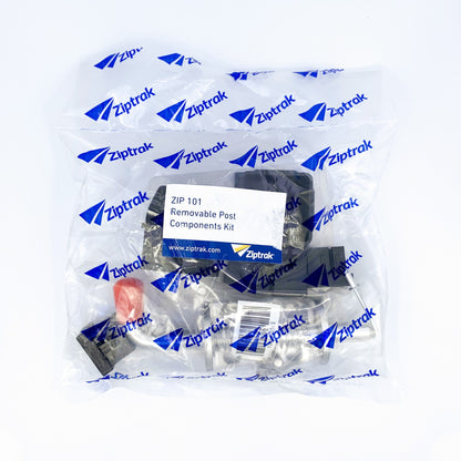 Ziptrak removable post kit pack