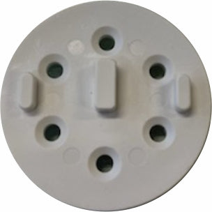 Alpha A3320 JAI 40mm Motor End Plate – White