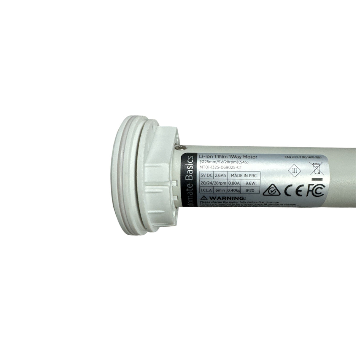 Rollease Acmeda Automate Basics Tubular internal blind motor with one ...