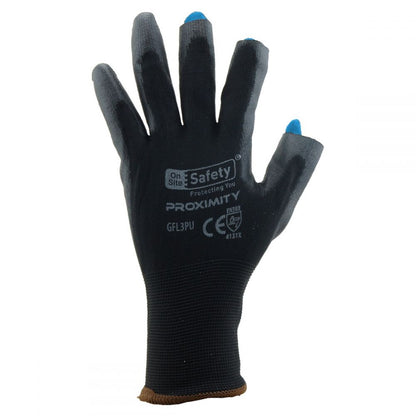 Proximity Semi Fingerless Gloves (Black) - 1 Pair